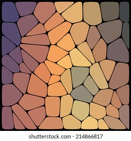 abstract background consisting of geometrical shapes