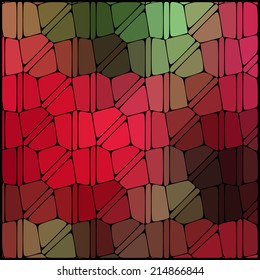 abstract background consisting of geometrical shapes