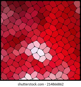 abstract background consisting of geometrical shapes
