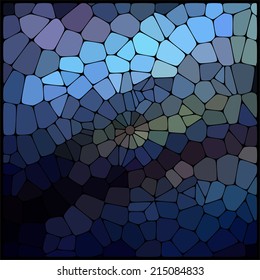 abstract background consisting of geometrical shapes