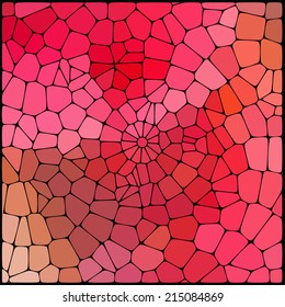 abstract background consisting of geometrical shapes