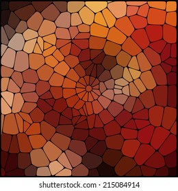 abstract background consisting of geometrical shapes