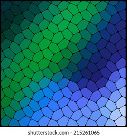 abstract background consisting of geometrical shapes