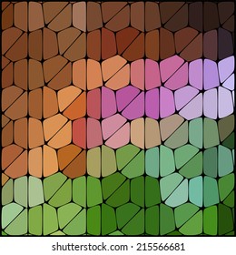 abstract background consisting of geometrical shapes