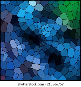 abstract background consisting of geometrical shapes