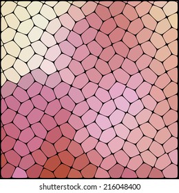 abstract background consisting of geometrical shapes