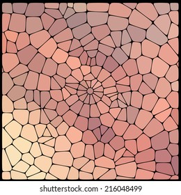 abstract background consisting of geometrical shapes