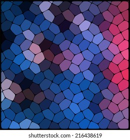 abstract background consisting of geometrical shapes