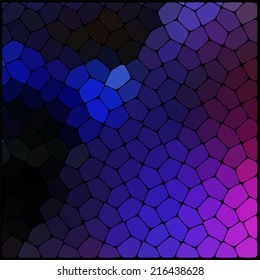 abstract background consisting of geometrical shapes