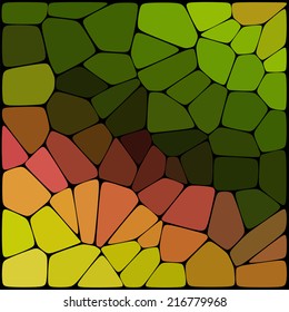 abstract background consisting of geometrical shapes