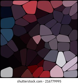 abstract background consisting of geometrical shapes