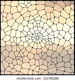 abstract background consisting of geometrical shapes