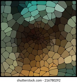 abstract background consisting of geometrical shapes