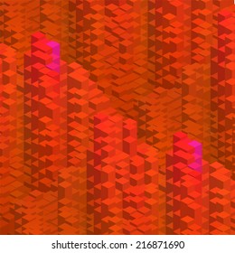 abstract background consisting of geometrical shapes
