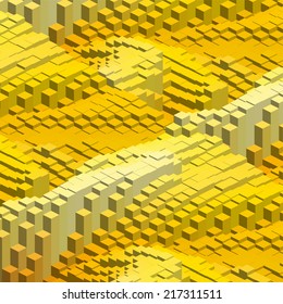 abstract background consisting of geometrical shapes