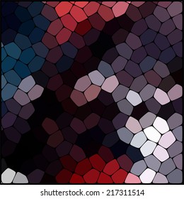 abstract background consisting of geometrical shapes