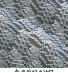 abstract background consisting of geometrical shapes