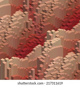abstract background consisting of geometrical shapes