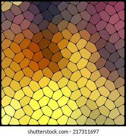 abstract background consisting of geometrical shapes
