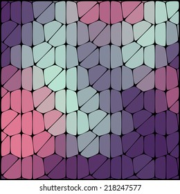 abstract background consisting of geometrical shapes