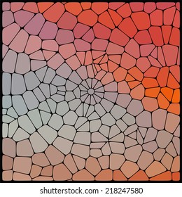 abstract background consisting of geometrical shapes