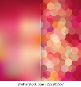 abstract background consisting of geometrical shapes