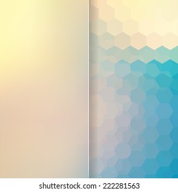abstract background consisting of geometrical shapes