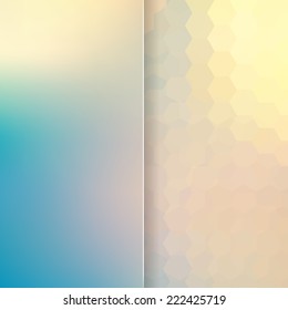 abstract background consisting of geometrical shapes