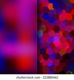 abstract background consisting of geometrical shapes