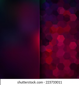 abstract background consisting of geometrical shapes