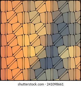 abstract background consisting of geometrical shapes