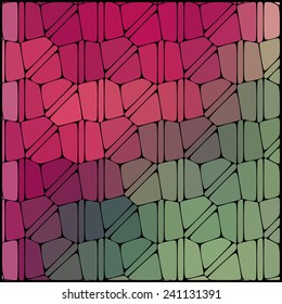 abstract background consisting of geometrical shapes