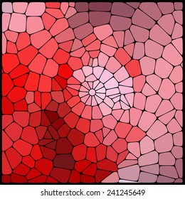 abstract background consisting of geometrical shapes