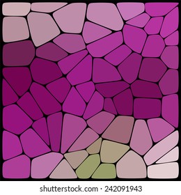 abstract background consisting of geometrical shapes