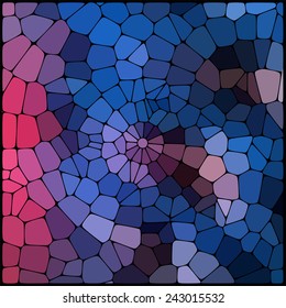 abstract background consisting of geometrical shapes
