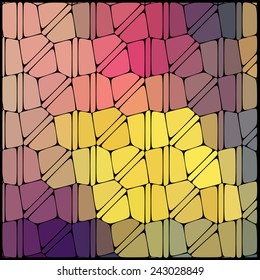 abstract background consisting of geometrical shapes