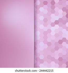 abstract background consisting of geometrical shapes