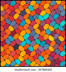 abstract background consisting of geometrical shapes