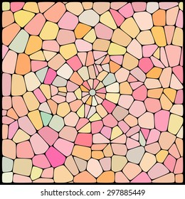 abstract background consisting of geometrical shapes