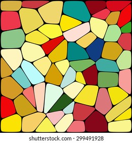 abstract background consisting of of geometrical shapes