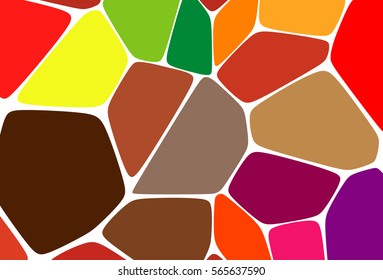 abstract background consisting of geometrical shapes