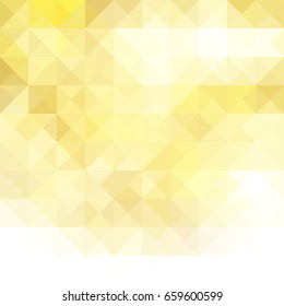 abstract background consisting of geometrical shapes yellow triangle