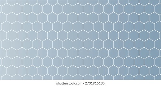 Abstract background consisting of hexagonal shapes with vanishing effect and transparency. Background with transparency effect. Abstract disappearing background.

