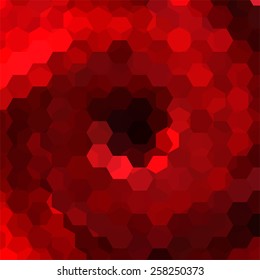 abstract background consisting of hexagons
