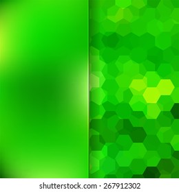 abstract background consisting of hexagons