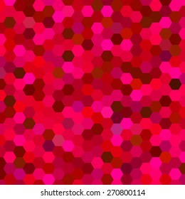 abstract background consisting of hexagons