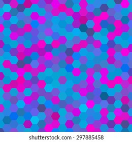 abstract background consisting of hexagons