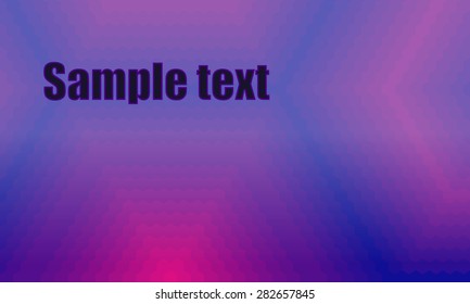Abstract background consisting of hexagons in purple and pink. Vector hexagonal background.
