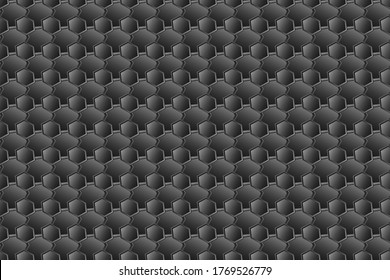 Abstract background consisting of hexagons. Vector hexagon background. 