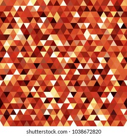 Abstract background consisting of orange, white triangles. Geometric design for business presentations or web template banner flyer. Illustration pattern.
